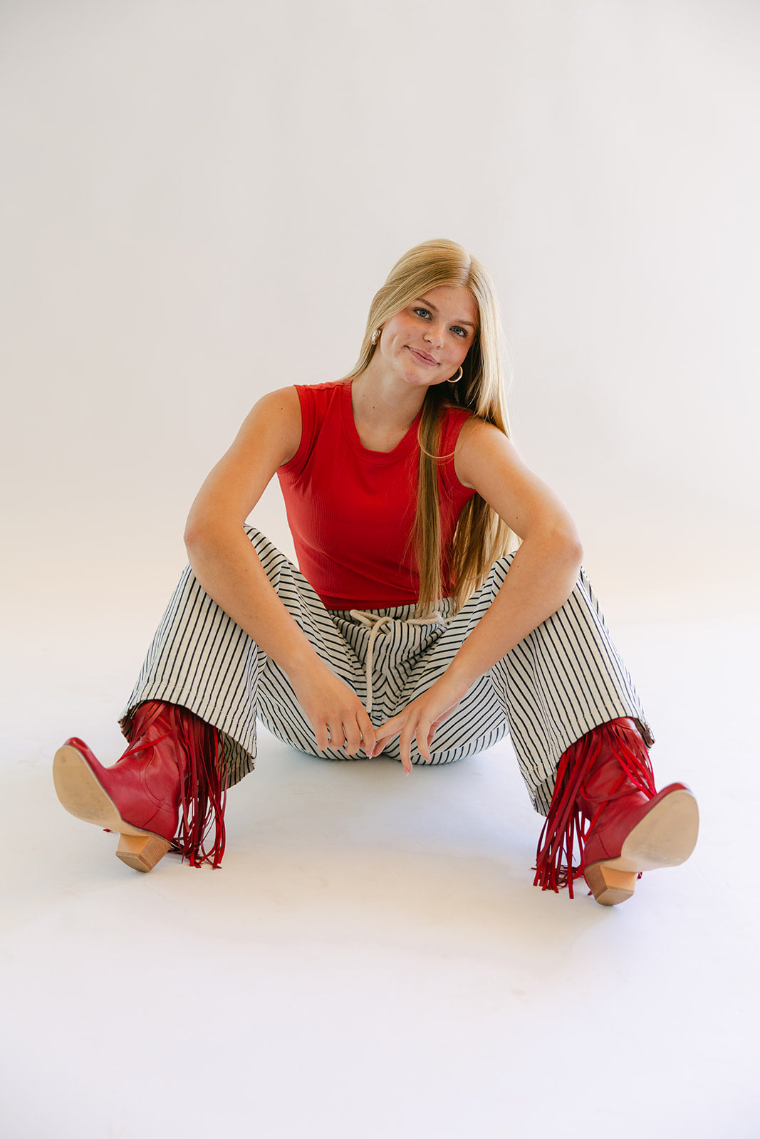 Red Everly Tank