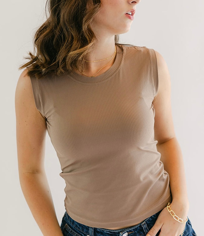 Brown Everly Tank