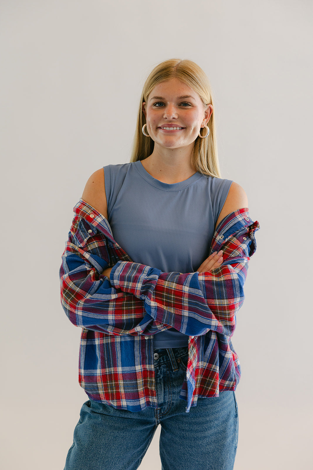 Blue Everly Tank