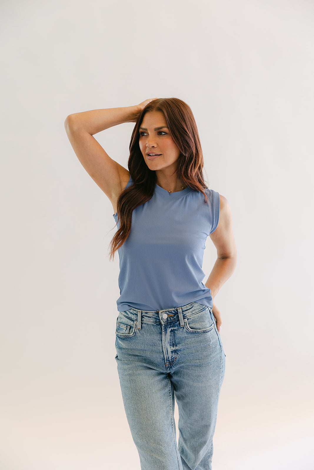 Blue Everly Tank