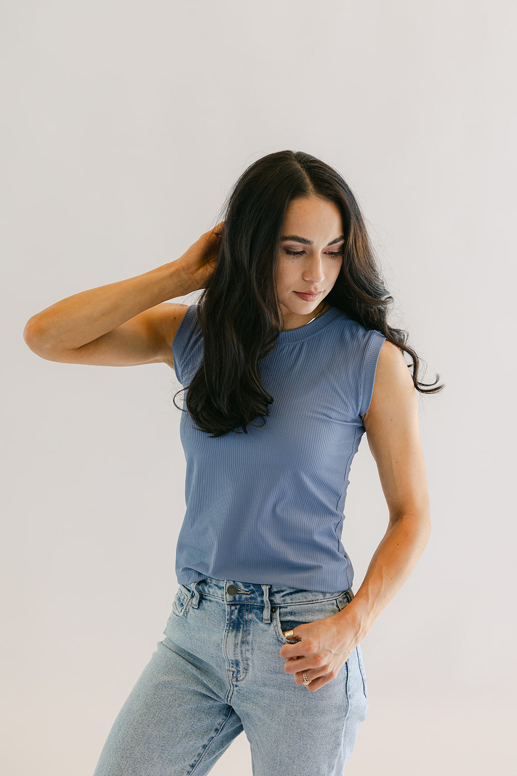 Blue Everly Tank