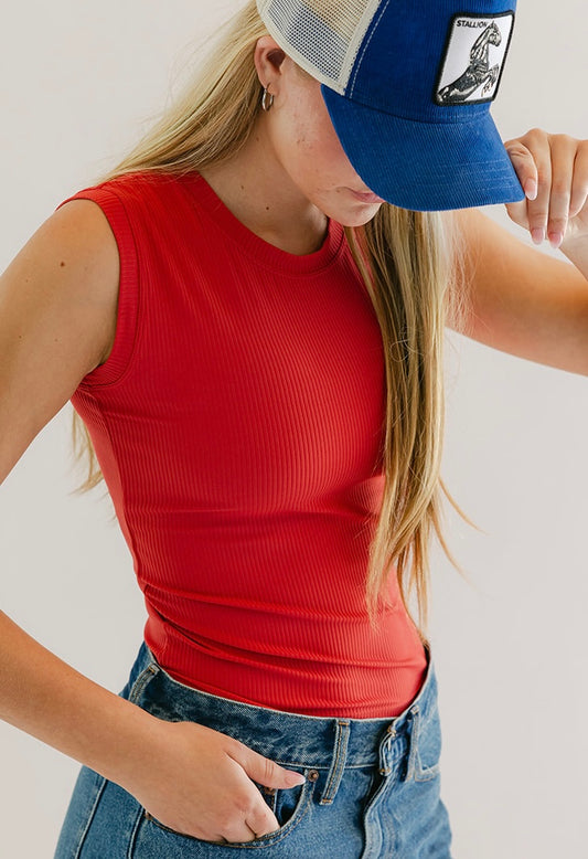 Red Everly Tank