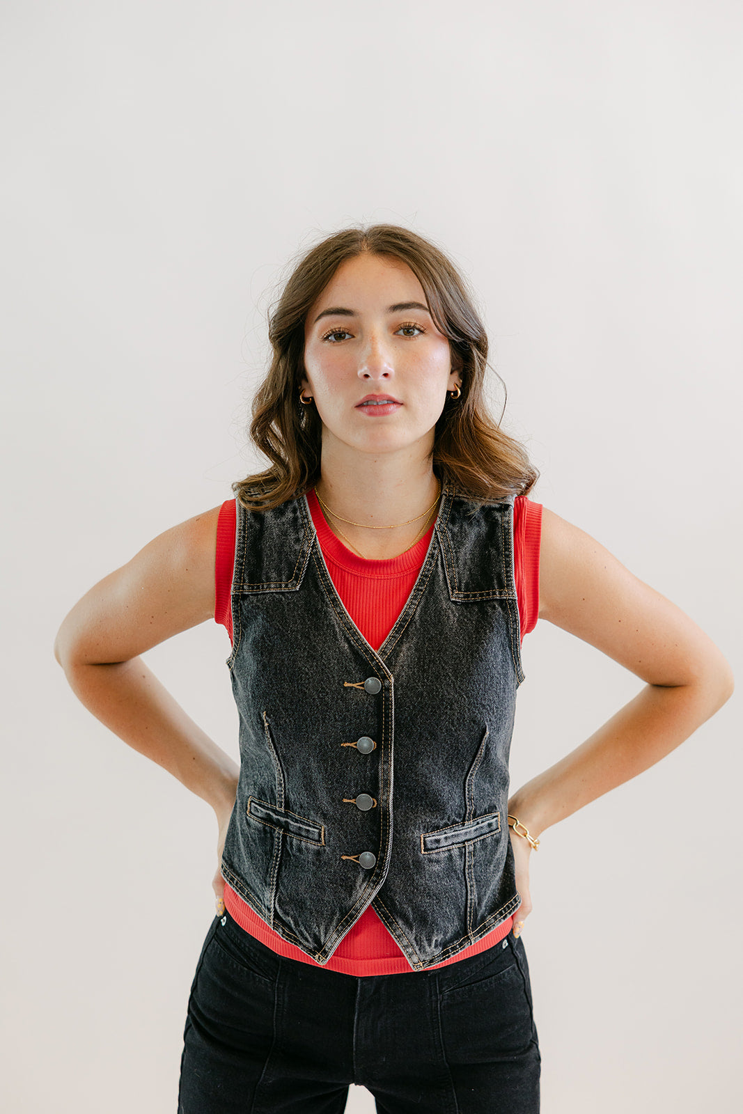 Red Everly Tank