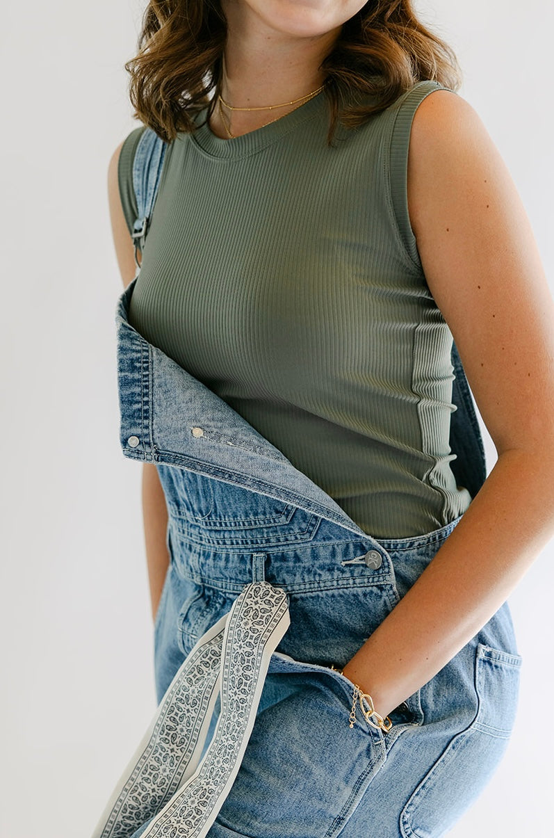 Green Everly Tank