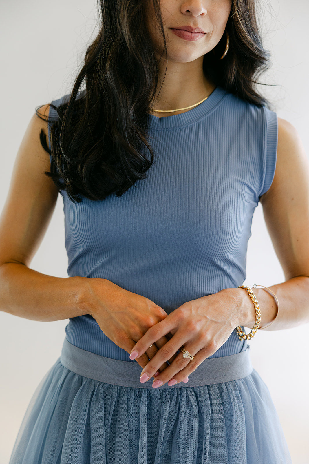 Blue Everly Tank
