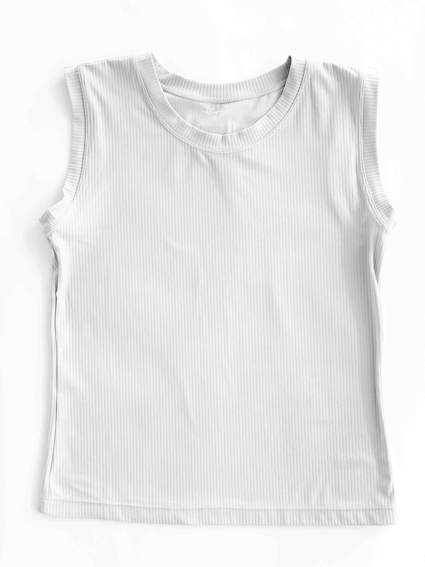 White Everly Tank
