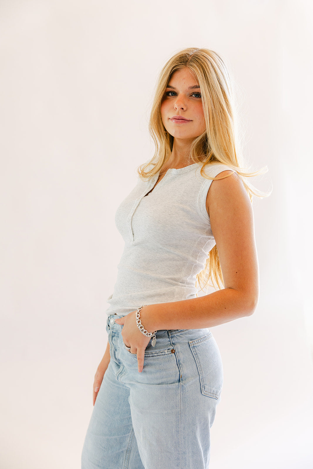 BACKORDER Heather Gray Notion Tank