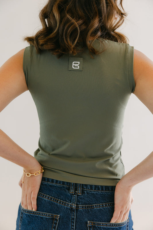 Green Everly Tank