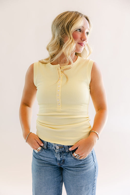 PRESALE Butter Yellow Notion Tank