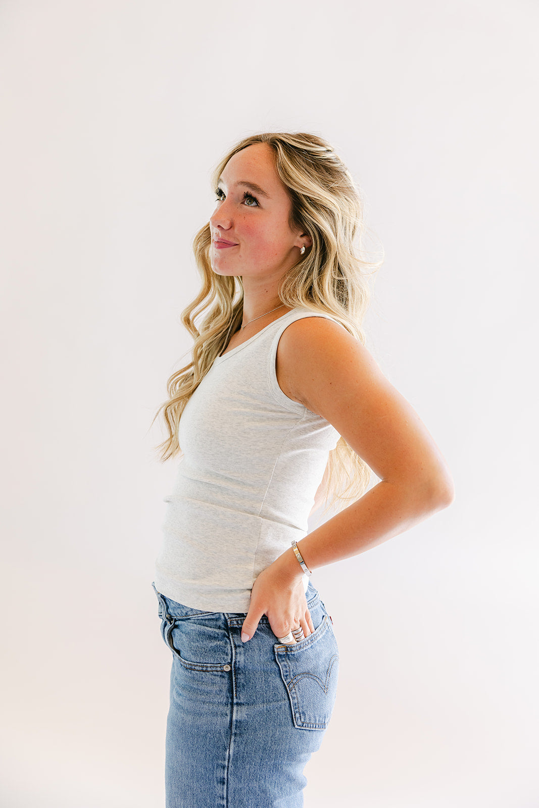 Heather Gray Concept Tank