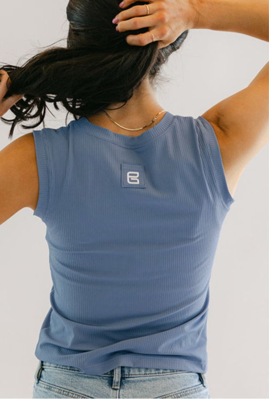 Blue Everly Tank