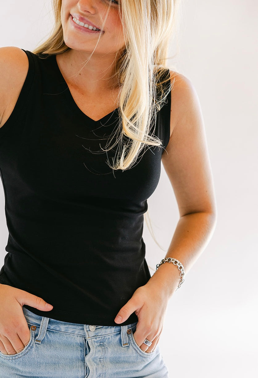 Black Angle Tank