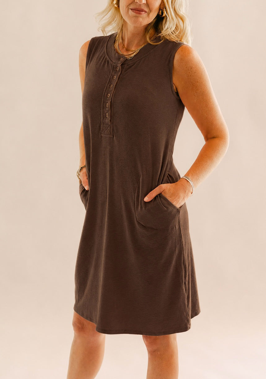Brown Haven Dress