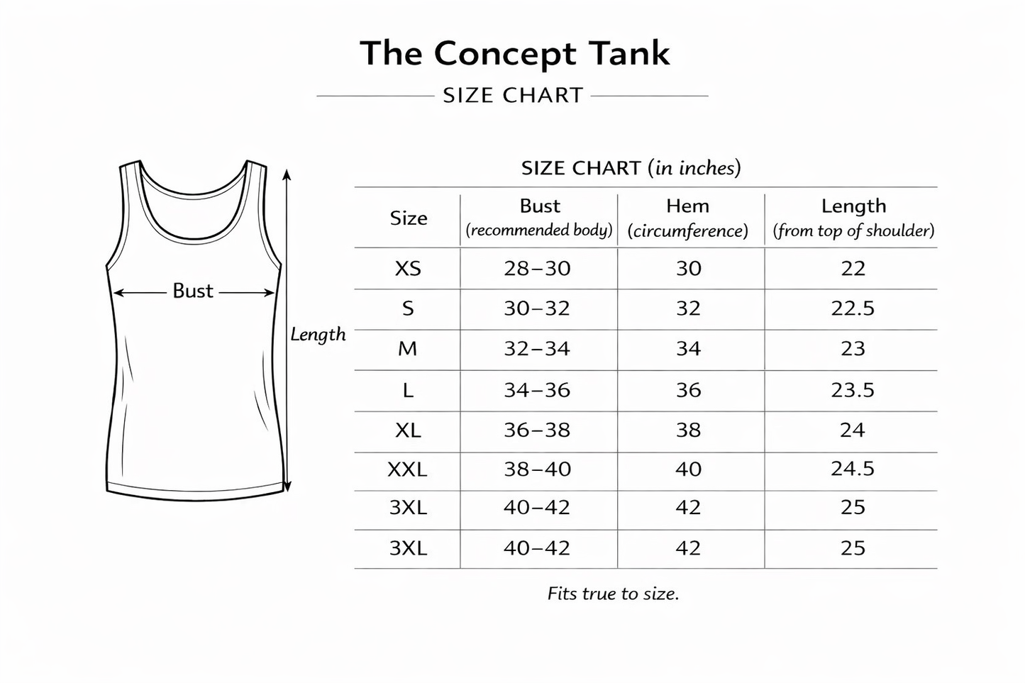 Heather Gray Concept Tank