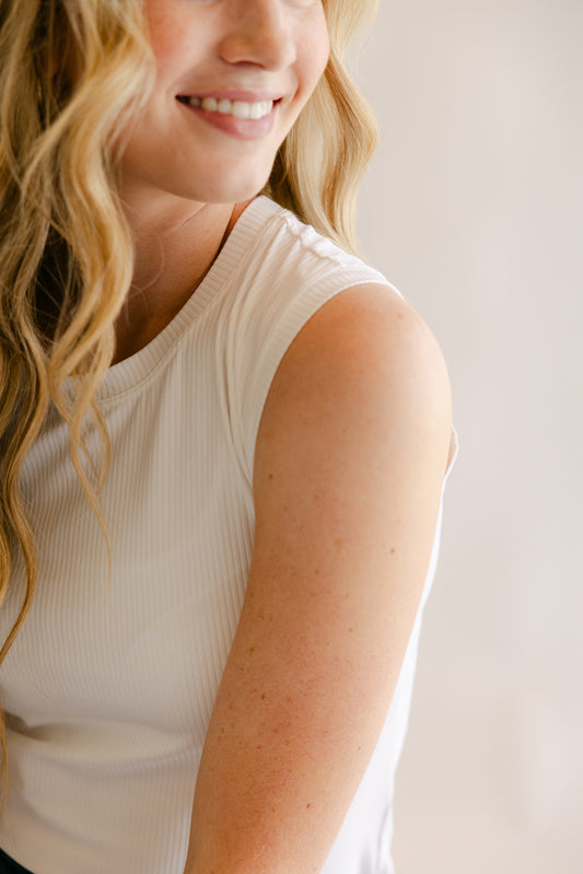 White Everly Original Tank